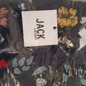 Dark blue Jumpsuit with floweral designs